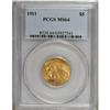 Image 3 : 1911 $5 MS64 PCGS