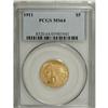 Image 3 : 1911 $5 MS64 PCGS