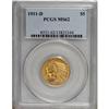 Image 3 : 1911-D $5 MS62 PCGS