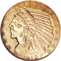 1912 $5 MS64 NGC