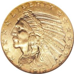 1913 $5 MS64 NGC