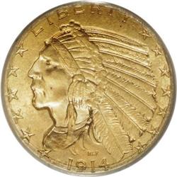 1914 $5 MS64 PCGS