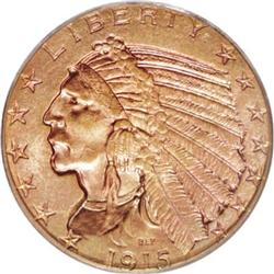 1915 $5 MS64 PCGS