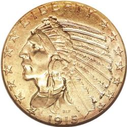 1915-S $5 MS61 NGC