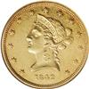 Image 1 : 1842 $10 Small Date AU55 NGC