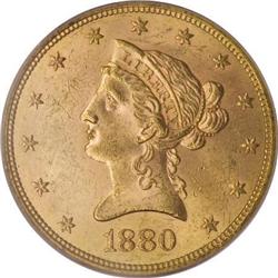 1880-S $10 MS63 PCGS