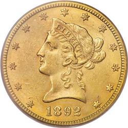 1892-O $10 MS62 PCGS