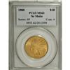 Image 1 : 1908 $10 No Motto MS62 PCGS