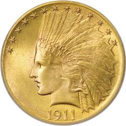 1911 $10 MS64 ICG