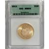Image 3 : 1911 $10 MS64 ICG