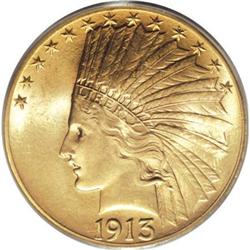 1913 $10 MS64 PCGS