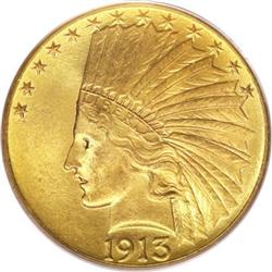 1913 $10 MS65 PCGS.