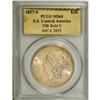 Image 3 : 1857-S $20 MS64 PCGS