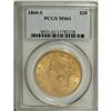 Image 3 : 1860-S $20 MS61 PCGS