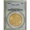 Image 3 : 1862-S $20 AU58 PCGS