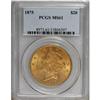 Image 1 : 1875 $20 MS61 PCGS