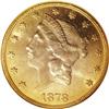 Image 1 : 1878 $20 MS62 NGC