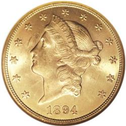 1894 $20 MS64 NGC