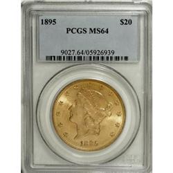 1895 $20 MS64 PCGS