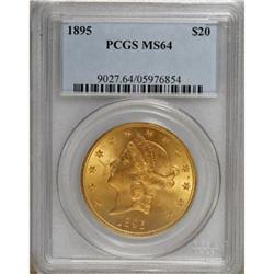 1895 $20 MS64 PCGS