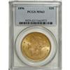 Image 1 : 1896 $20 MS63 PCGS