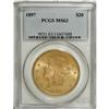 Image 1 : 1897 $20 MS63 PCGS