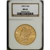 Image 1 : 1900-S $20 MS63 NGC