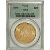 Image 1 : 1903 $20 MS64 PCGS