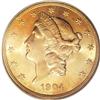 Image 1 : 1904 $20 MS65 PCGS