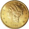 Image 1 : 1904 $20 MS65 NGC