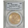 Image 3 : 1908 $20 No Motto, Wells Fargo Nevada MS67 PCGS