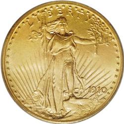 1910 $20 MS65 PCGS