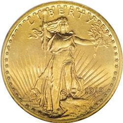 1912 $20 MS64 PCGS