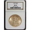 Image 1 : 1913 $20 MS63 NGC