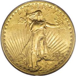 1913-S $20 MS63 PCGS