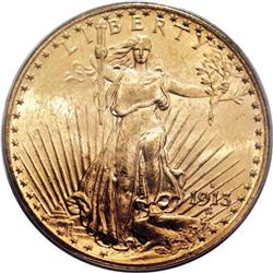 1913-S $20 MS63 PCGS