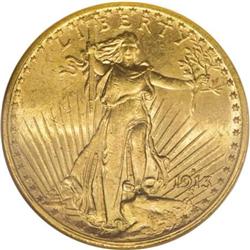 1913-S $20 MS64 NGC