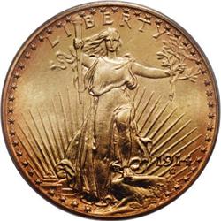1914 $20 MS64 PCGS