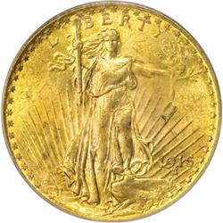 1915 $20 MS64 PCGS