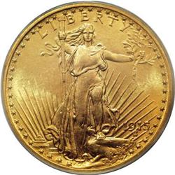1915 $20 MS64 PCGS