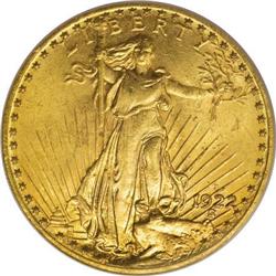 1922-S $20 MS64 PCGS