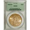 Image 1 : 1923-D $20 MS66 PCGS