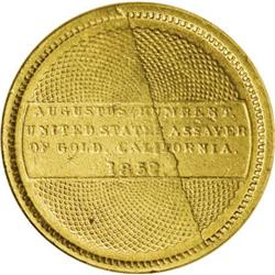 1852/1 $10 Humbert Ten Dollar AU53 NGC