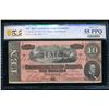 Image 1 : 1864 $10 T-68 Confederate PCGS 55PPQ