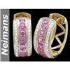 Image 1 : Vintage 1.75 ct Emerald Ruby Tanzanite & Diamond Ring