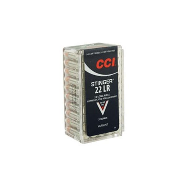 CCI "STINGER" 22LR HP - 50 RDS