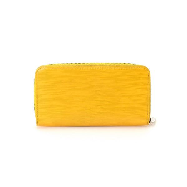 Louis Vuitton Yellow Epi leather Zippy Wallet