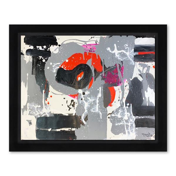 Jenik Cook, Framed Original Acrylic Painting, Hand Signed, Letter of Authenticit