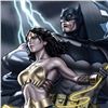 Image 2 : "Batman and Wonder Woman" Numbered Limited Edition Giclee from DC Comics & Stanl