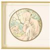 Image 2 : Alphonse Mucha (1860-1939), "Janvier" Framed Original Lithograph with Letter of